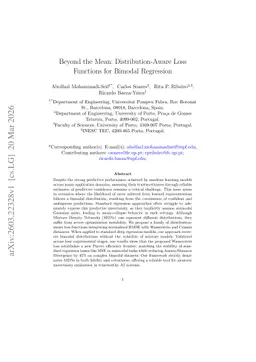 Beyond the Mean: Distribution-Aware Loss Functions for Bimodal Regression
