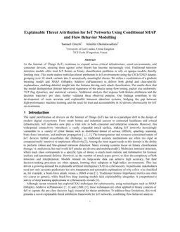 Explainable Threat Attribution for IoT Networks Using Conditional SHAP and Flow Behavior Modelling
