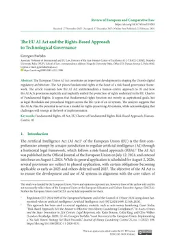 The EU AI Act and the Rights-based Approach to Technological Governance