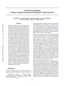 Graph Energy Matching: Transport-Aligned Energy-Based Modeling for Graph Generation