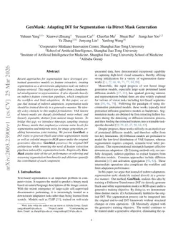 GenMask: Adapting DiT for Segmentation via Direct Mask Generation